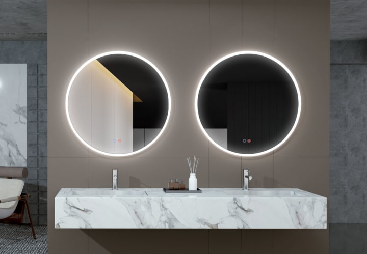 Espejo de baño con luz LED Ledimex Atenas Principal 2