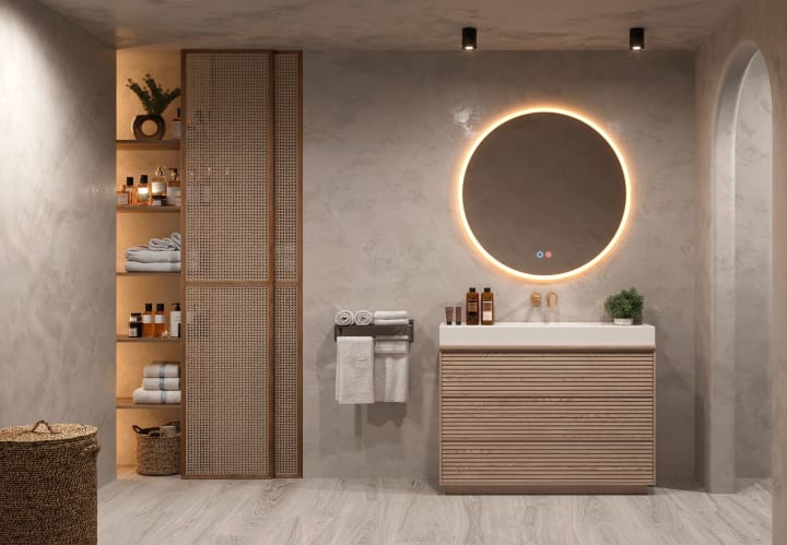 Espejo de baño con luz LED Ledimex Atenas Ambiente 7