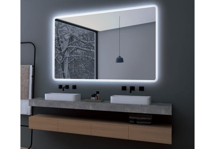 Espejo de baño con luz LED Ledimex Praga Ambiente 9