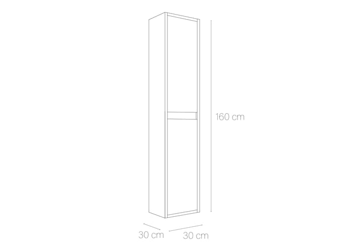 Columna de baño Tivoli Bruntec Croquis 5