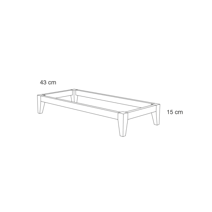 Mueble de baño con encimera hidrófuga Avila Dos Novus Croquis 6