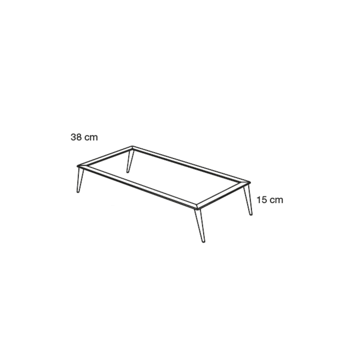 Mueble de baño con encimera hidrófuga Avila Dos Novus Croquis 7