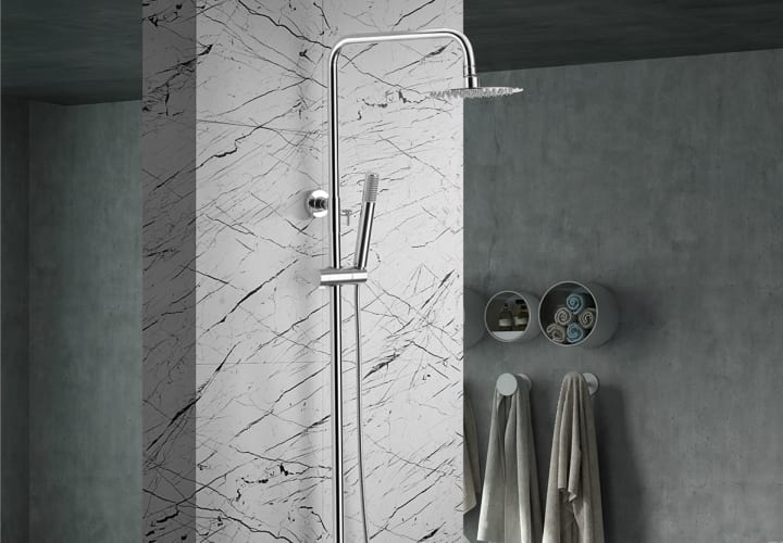 Conjunto de ducha Imex Line Ambiente 14