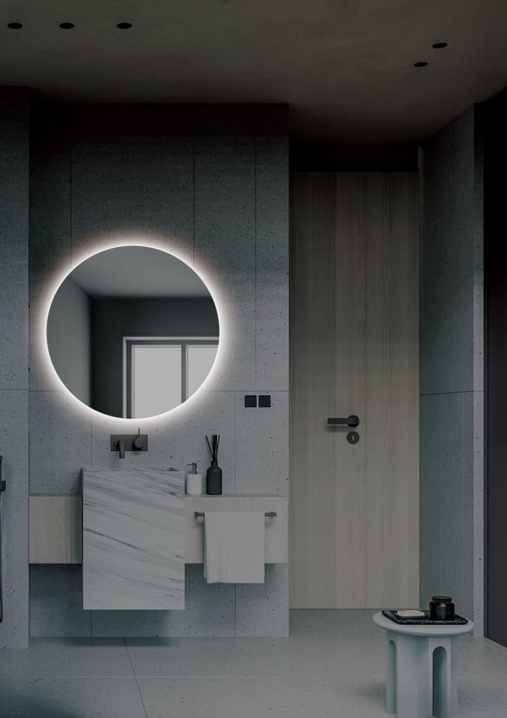 Espejo de baño con luz LED Ledimex Lisboa Ambiente 8