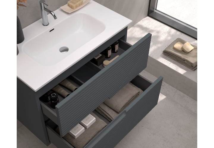 Conjunto mueble de baño Bruntec Limo colores Detalle 11