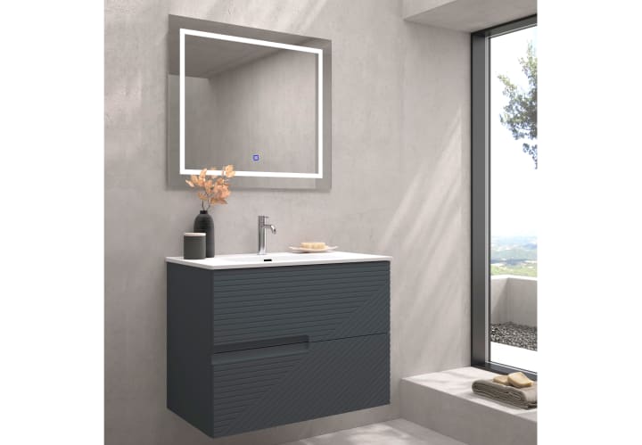 Conjunto mueble de baño Bruntec Limo colores Principal 3