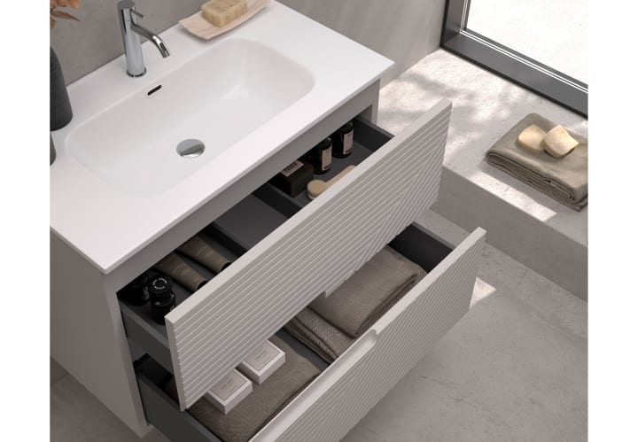 Conjunto mueble de baño Bruntec Limo colores Detalle 12
