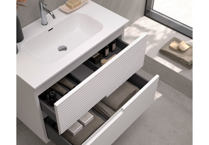 Conjunto mueble de baño Bruntec Limo colores Detalle 16