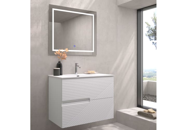 Conjunto mueble de baño Bruntec Limo colores Principal 2