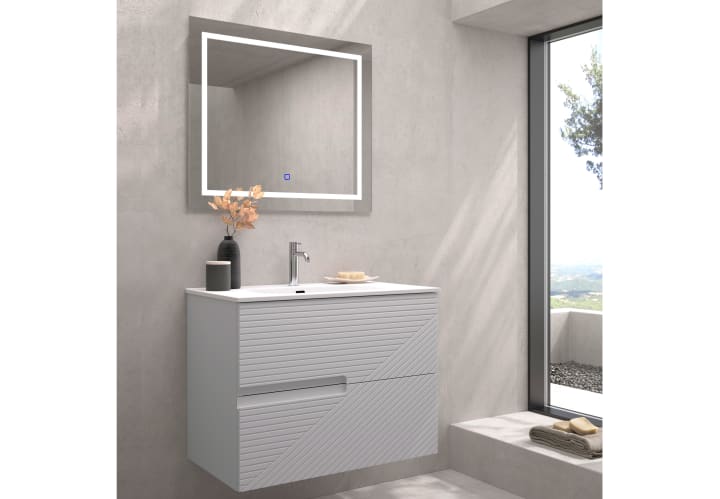 Conjunto mueble de baño Bruntec Limo colores Principal 1