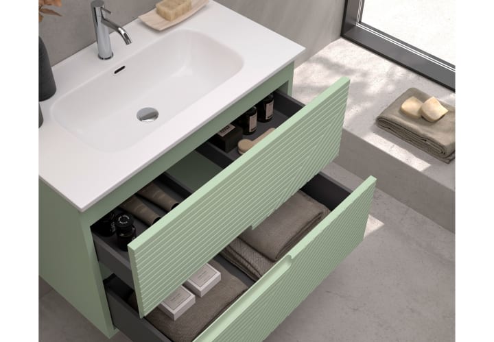 Conjunto mueble de baño Bruntec Limo colores Detalle 17