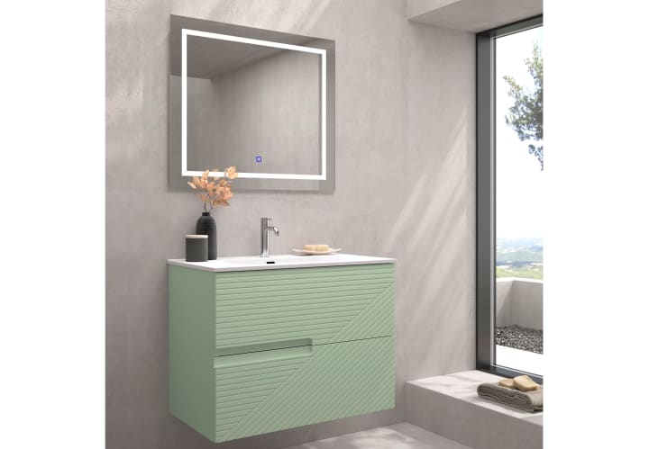 Conjunto mueble de baño Bruntec Limo colores Principal 7
