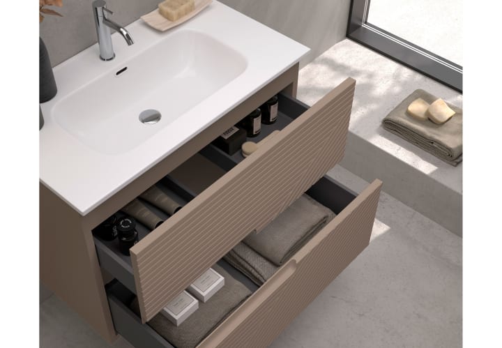 Conjunto mueble de baño Bruntec Limo colores Detalle 18