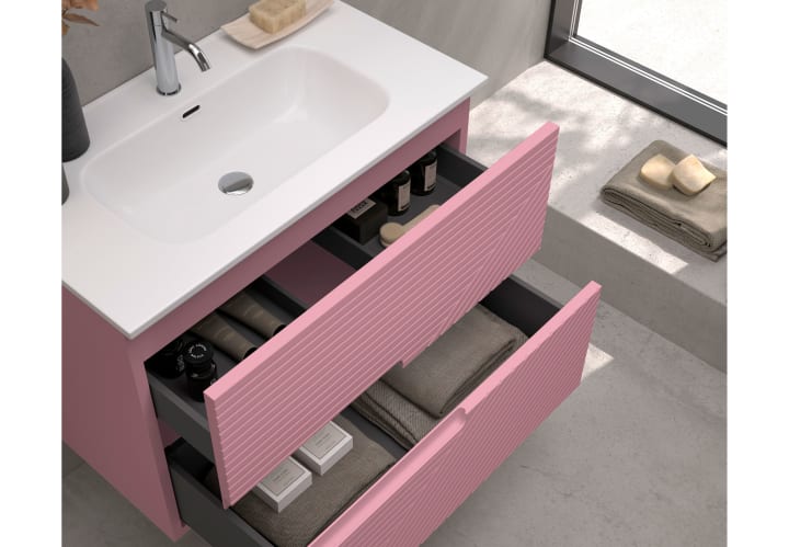 Conjunto mueble de baño Bruntec Limo colores Detalle 10