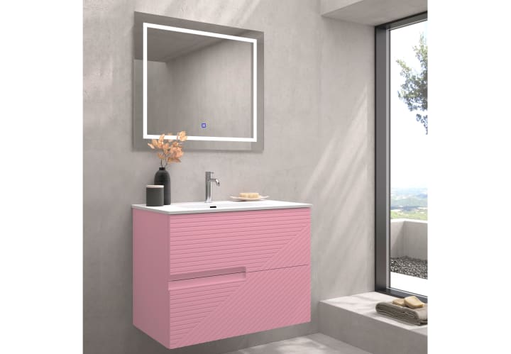 Conjunto mueble de baño Bruntec Limo colores Principal 5