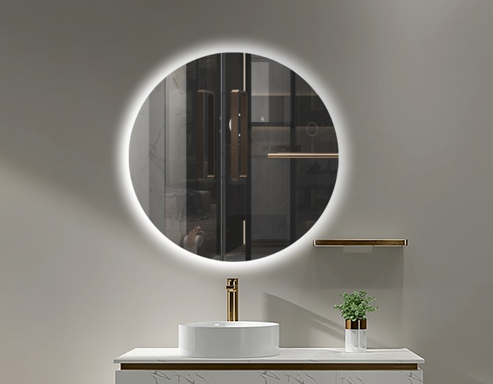 Espejo de baño con luz LED Ledimex Oporto Principal 2
