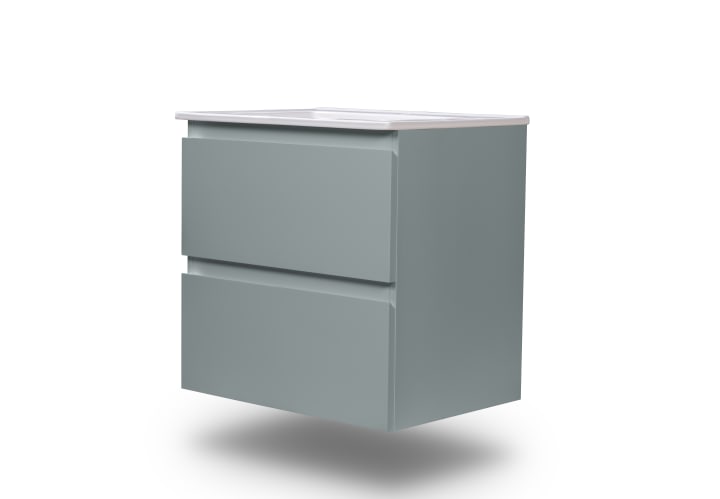 Conjunto de mueble de baño pequeño Bruntec Nivo 2 cajones suspendido Principal 2