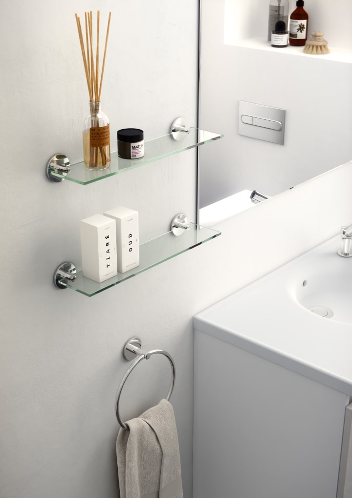 Toallero aro de baño Cosmic Duo Round Ambiente 2