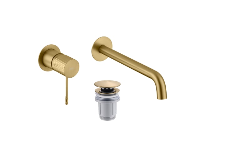 Pack grifo de lavabo empotrado Génova Imex + Válvula click-clack Principal 2