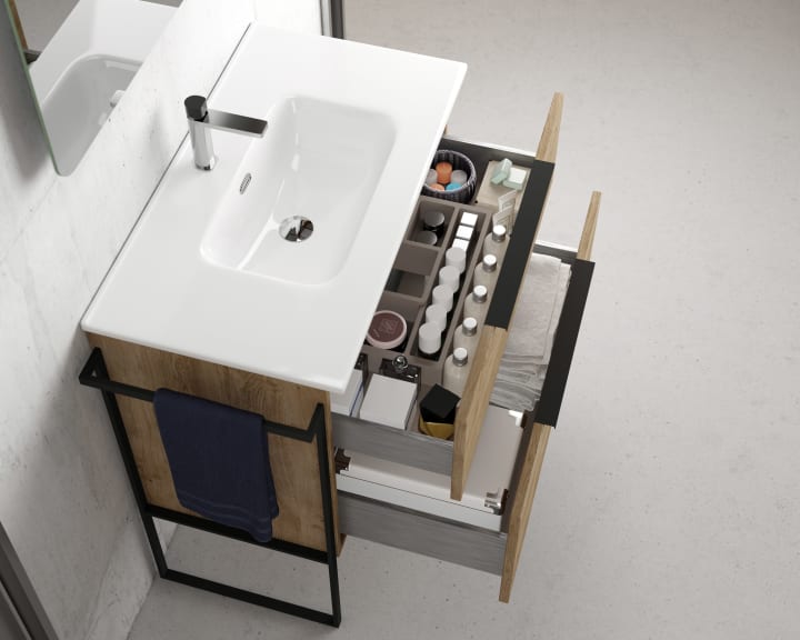 Mueble de baño Coycama Galsaky industrial Detalle 8