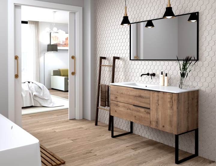 Conjunto mueble de baño Bruntec Coban opción 6