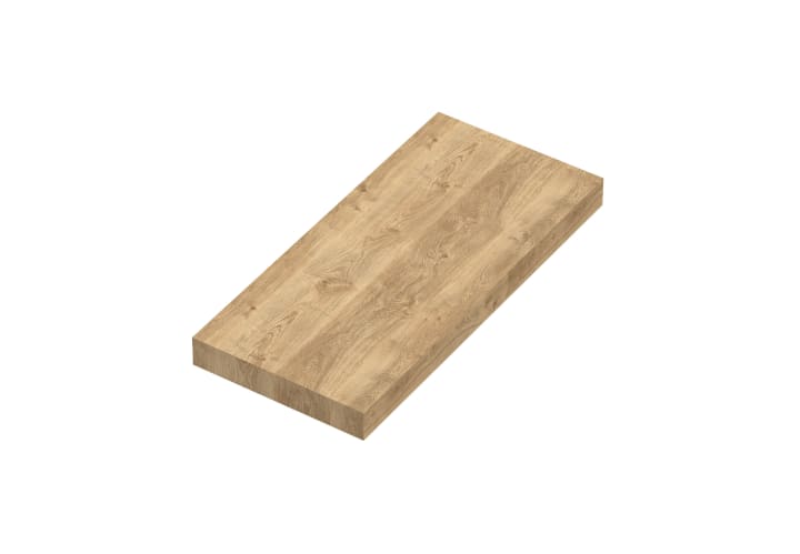 Mueble de baño con encimera de madera Coycama Landes Principal 1
