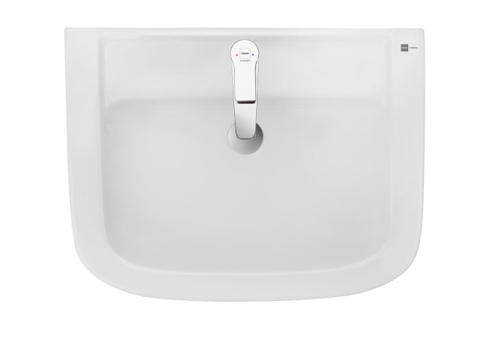 Lavabo con pedestal Nexos Strohm Teka Principal 1