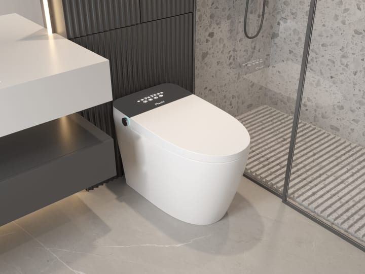 Inodoro japonés inteligente Nashi Ovian Plus Ambiente 8
