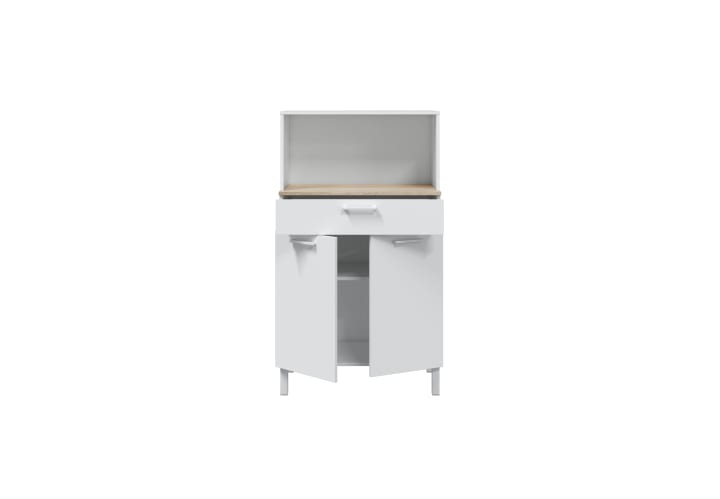 Auxiliar de cocina con encimera roble canadian Bruntec Fast Detalle 1
