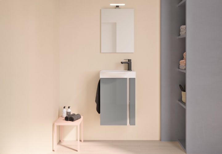 Conjunto completo mueble de baño fondo reducido 34 cm Royo Elegance Principal 2