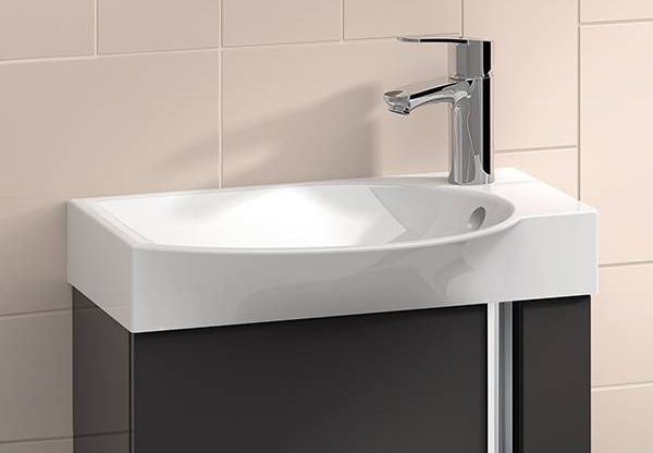 Conjunto completo mueble de baño fondo reducido 34 cm Royo Elegance Detalle 5