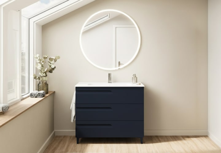 Conjunto mueble de baño fondo reducido 39 cm Royo Vitale Principal 5