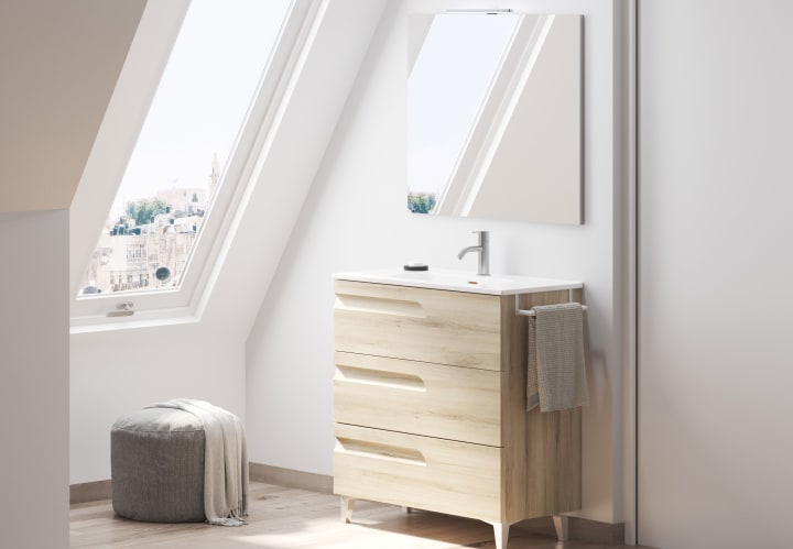 Conjunto mueble de baño fondo reducido 39 cm Royo Vitale Principal 1