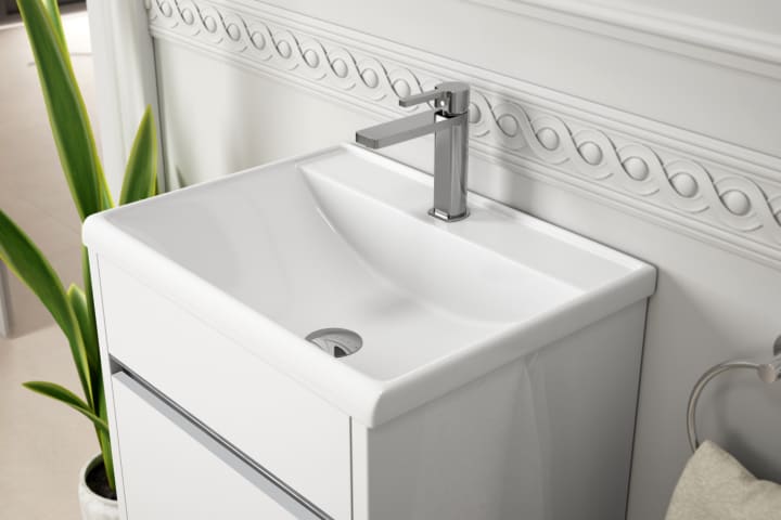Conjunto mueble de baño fondo reducido 41cm Coycama Berna Detalle 3