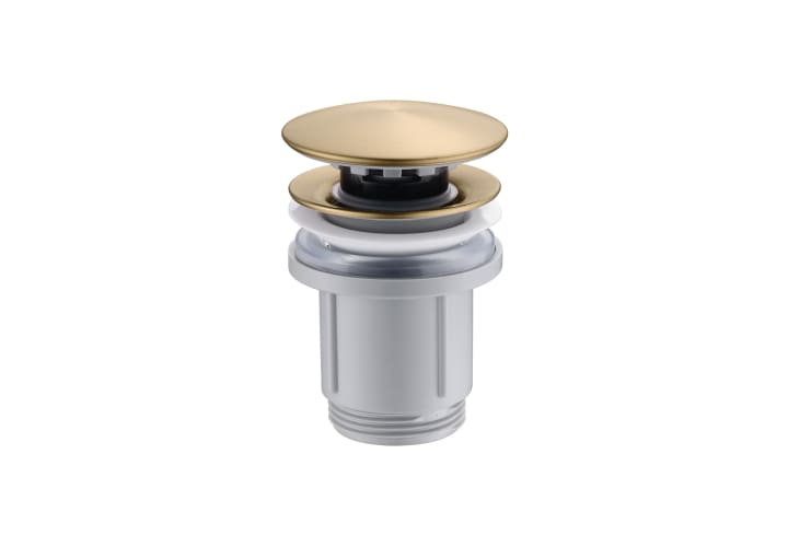 Pack Grifo de lavabo Monza + Válvula click-clack + Sifón visto redondo de Imex Detalle 7