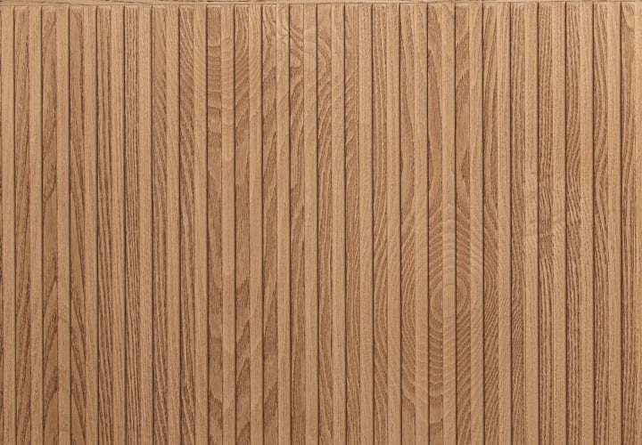 Conjunto de mueble de baño madera varias medidas, maciza de fresno con lavabo Solid Surface Bruntec Evo Curve Detalle 5