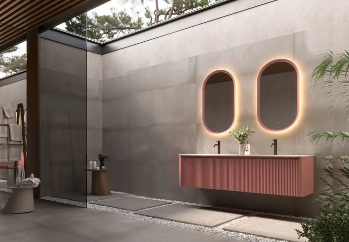 Espejo de baño con luz LED Ledimex Milano Ambiente 10