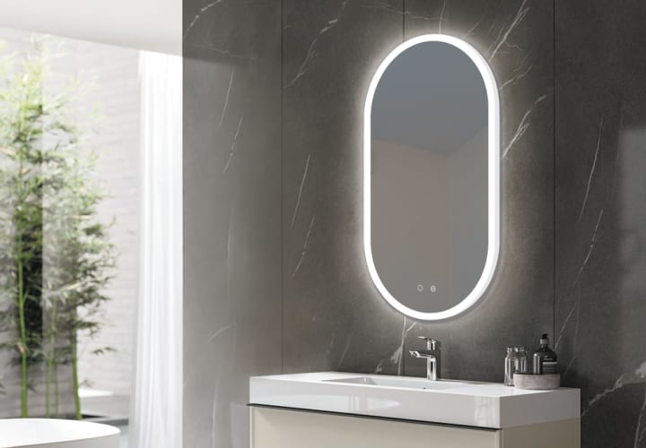 Espejo de baño con luz LED Ledimex Canadá Detalle 3
