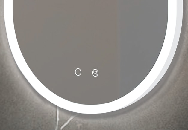 Espejo de baño con luz LED Ledimex Canadá Detalle 2