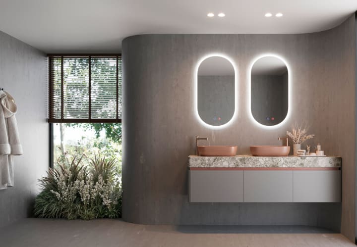 Espejo de baño con luz LED Ledimex Canadá Ambiente 7