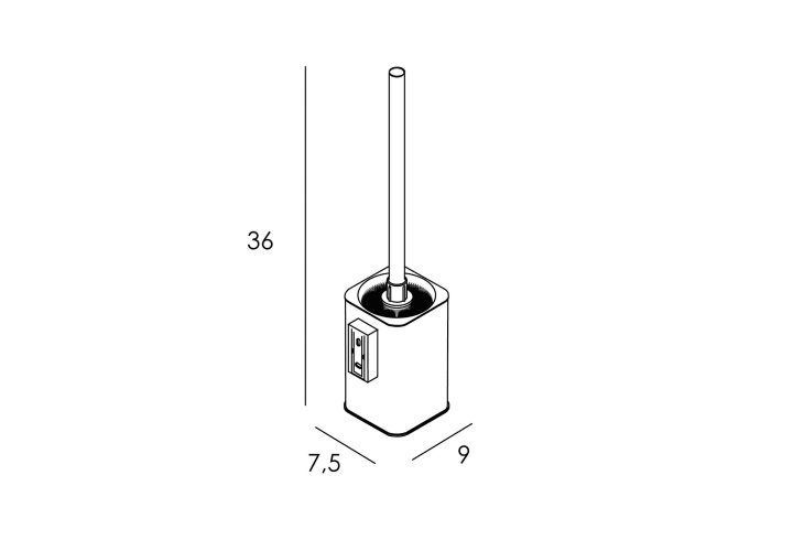 Escobillero de baño Manillons Torrent Yass Croquis 3