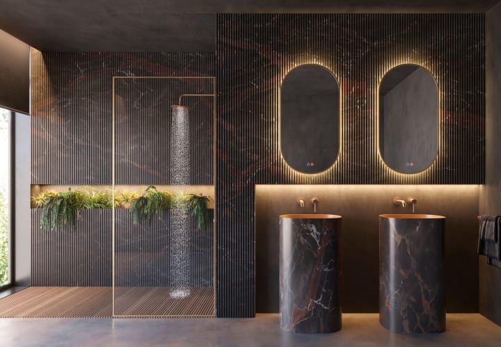Espejo de baño con luz LED Ledimex Tokyo Ambiente 8