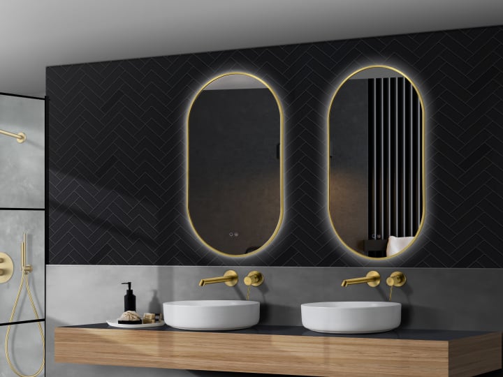 Espejo de baño con luz LED Ledimex Tokyo Principal 4