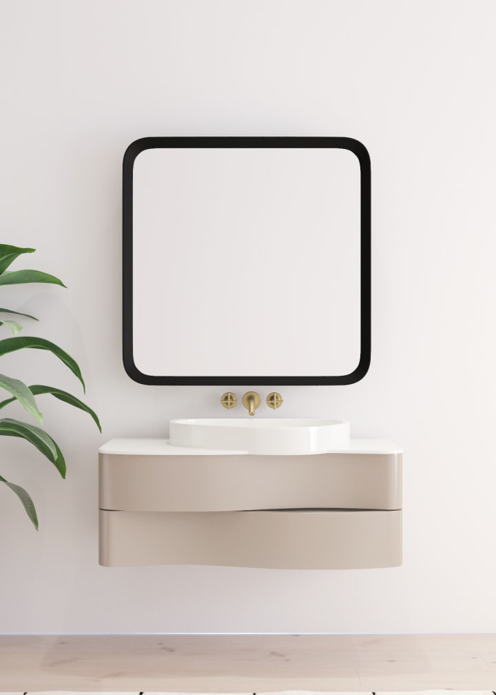 Espejo de baño con luz LED Bruntec Tyrion Principal 2