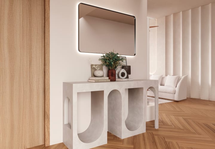 Espejo de baño con luz LED Bruntec Tyrion Ambiente 6
