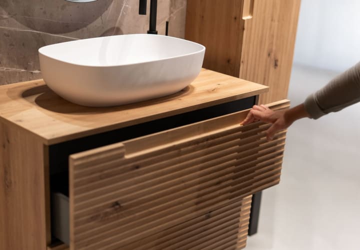 Mueble de baño con encimera Hidrófuga Viso Kyoto Detalle 15