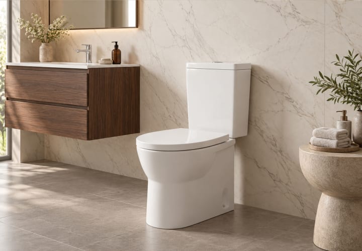 Inodoro completo Unisan Sanindusa Easy Ambiente 6