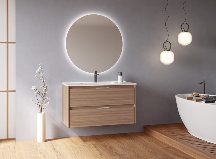Conjunto mueble de baño Amizuva Suki Principal 1
