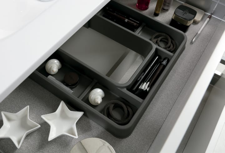 Conjunto mueble de baño de fondo reducido 39 cm Ávila Dos Paris Detalle 2