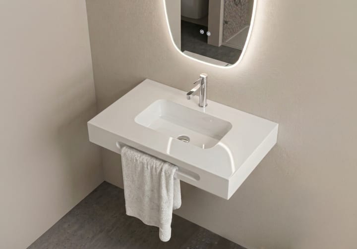 Lavabo suspendido Bruntec Ideal Detalle 1